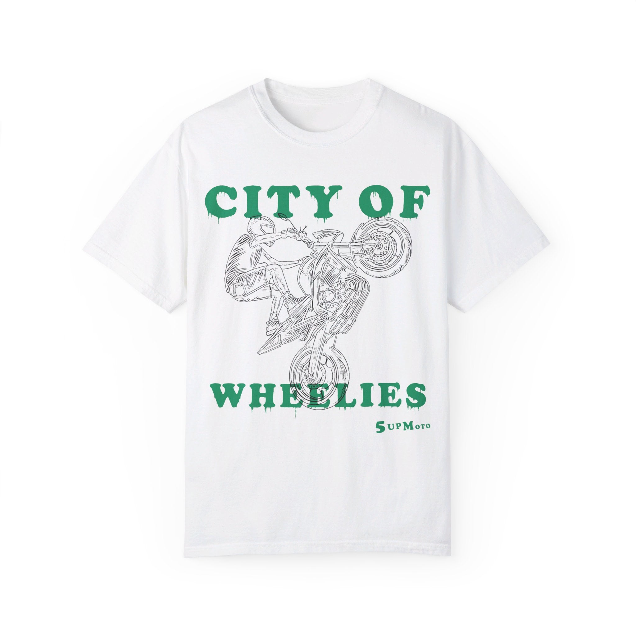 CITY OF WHEELIES OVERSIZED TEE