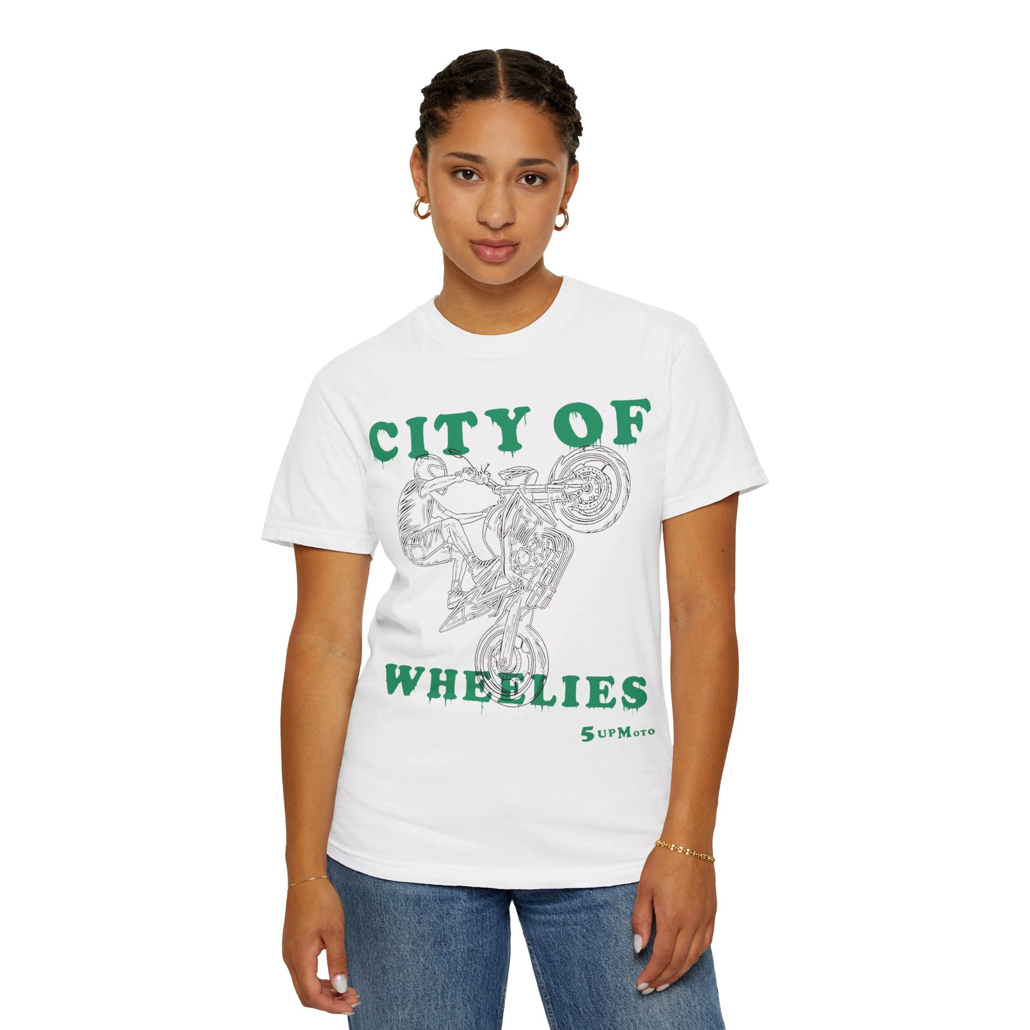 CITY OF WHEELIES OVERSIZED TEE